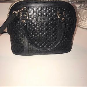 Black Gucci purse